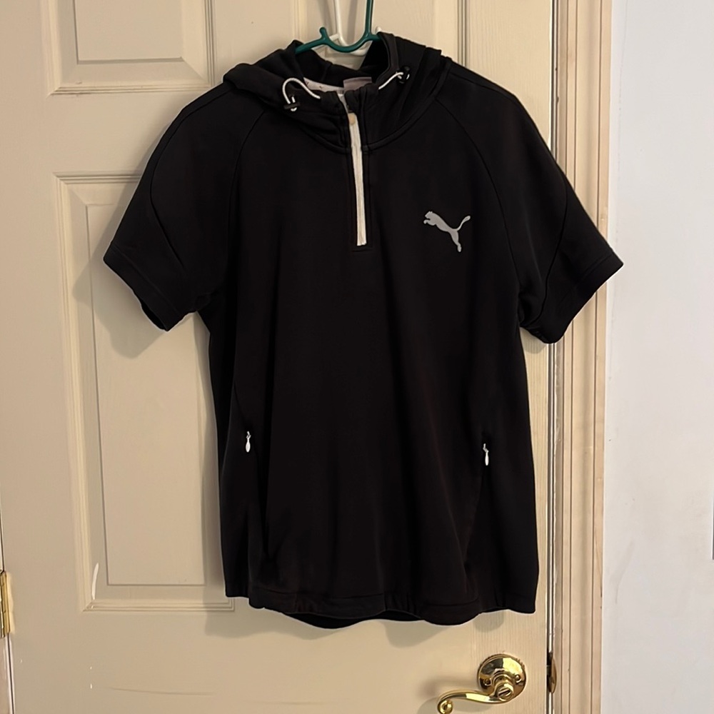 Puma short sleeve hoodie